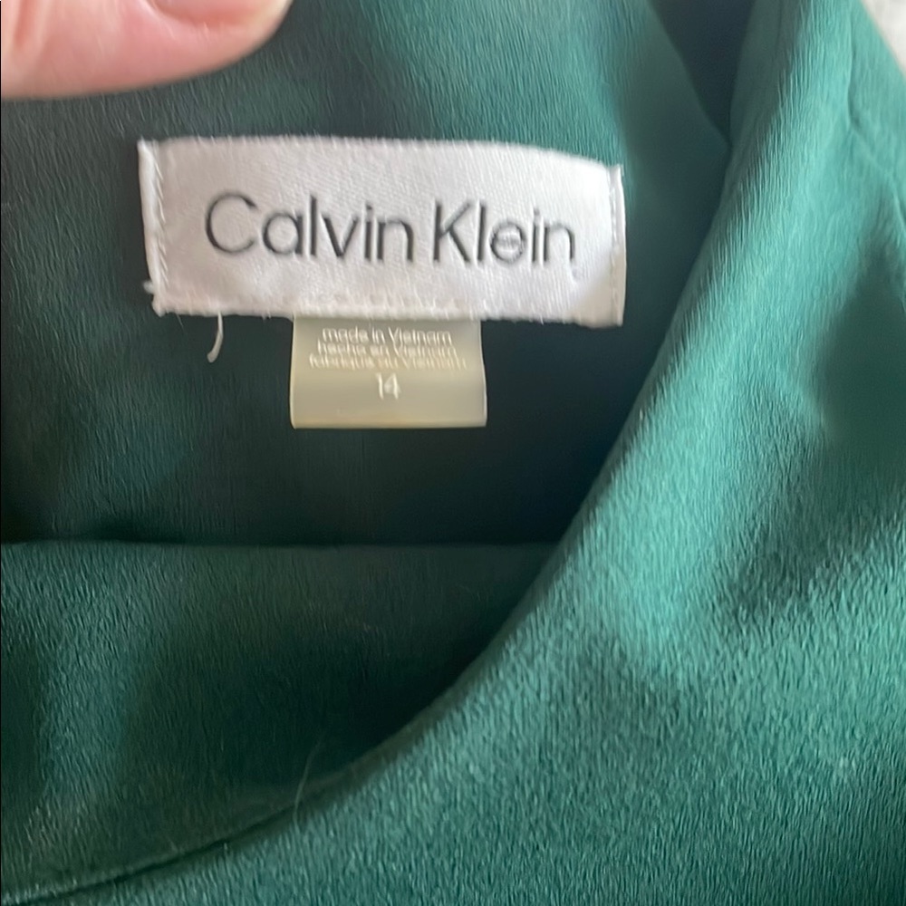 Calvin Klein Green One Piece